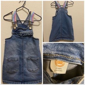 Super cute jean dress 4t